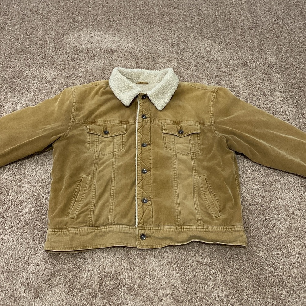 Arizona Sherpa Lined Corduroy Jacket - XL